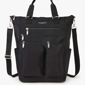 Baggallini Black Convertible Backpack